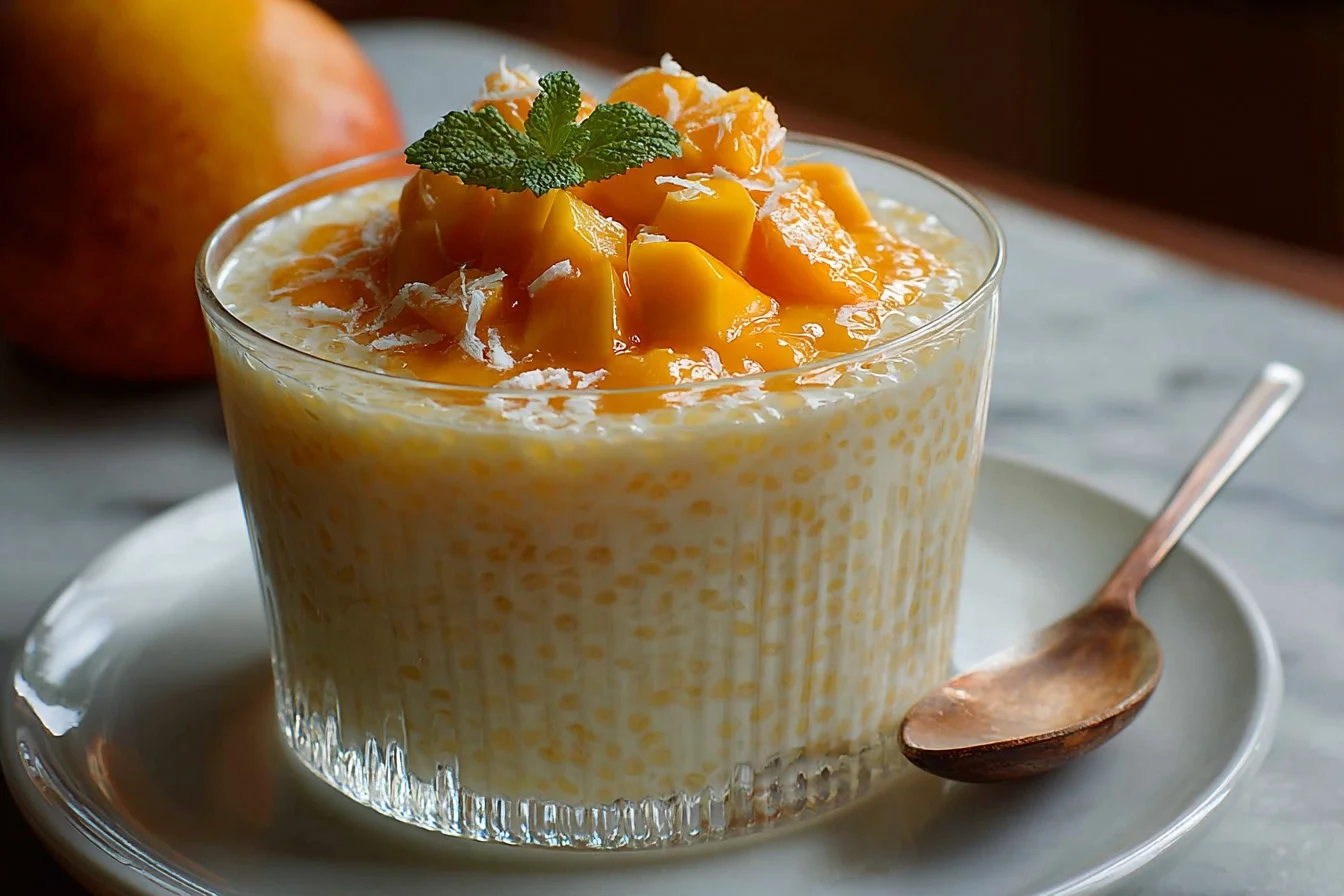mango sago dessert 5 easy steps to delight middle