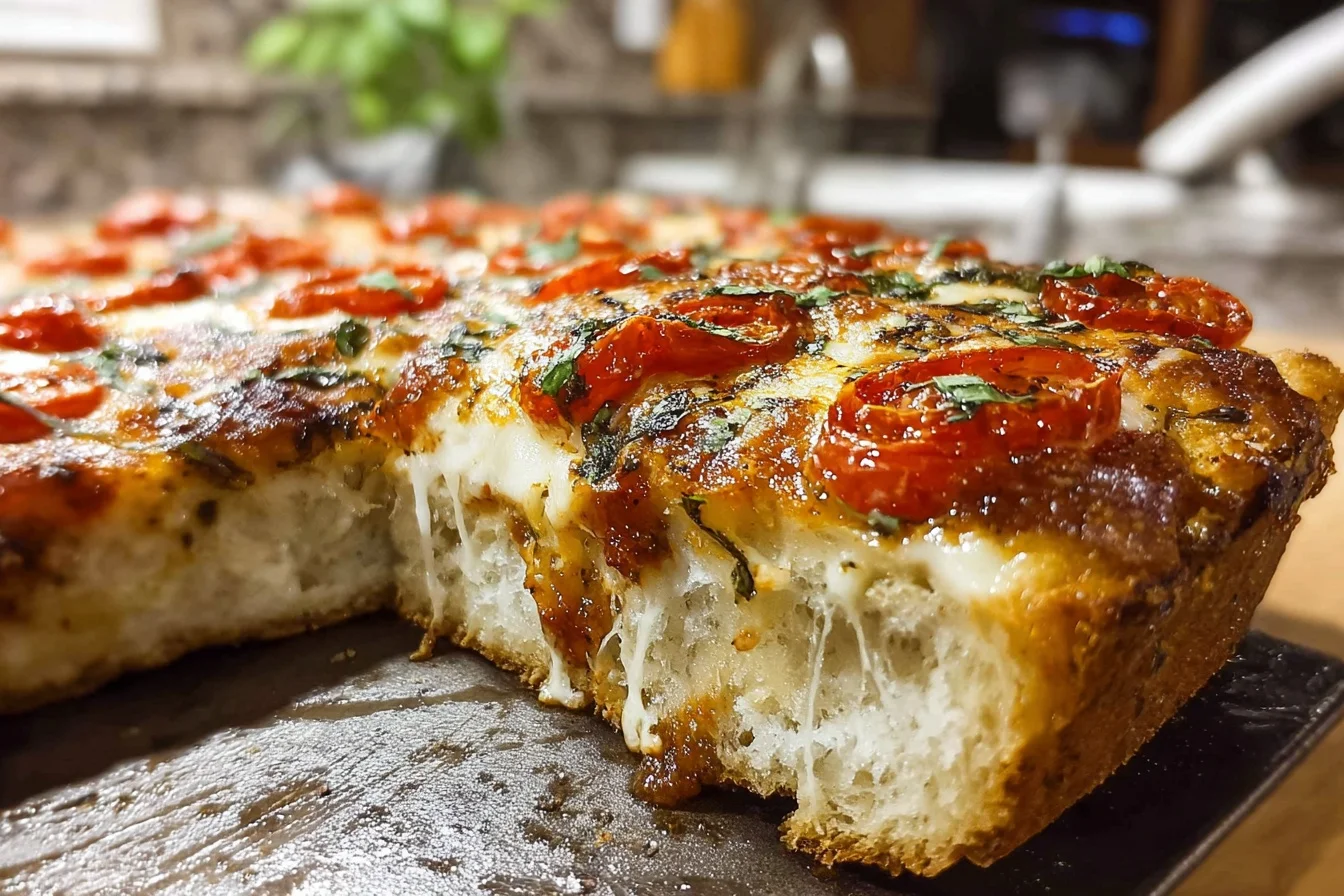 Margherita Focaccia Bread: 4 Simple Steps to Perfection 3 margherita focaccia bread 4 simple steps to perfection middle