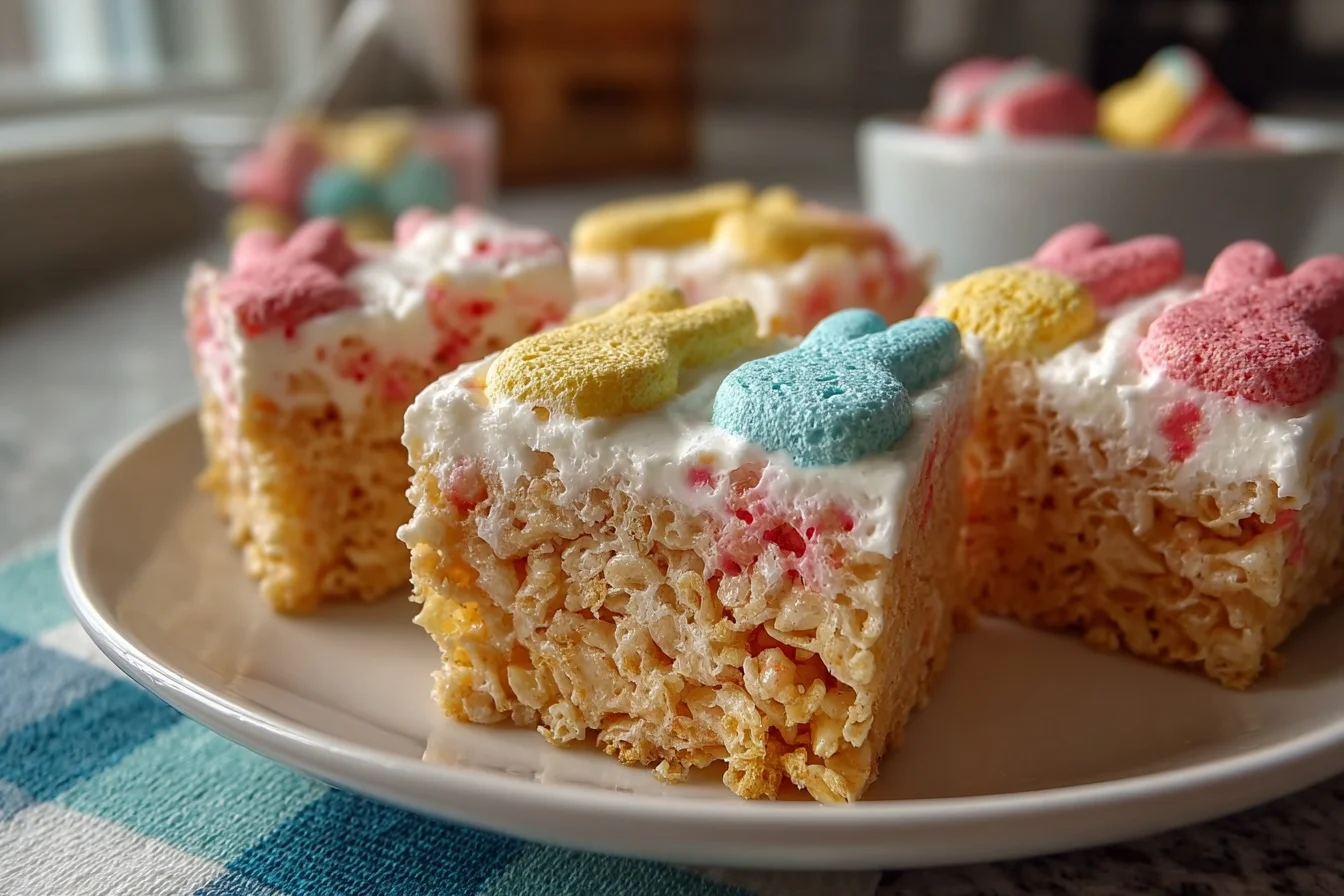 peeps rice krispie treats end