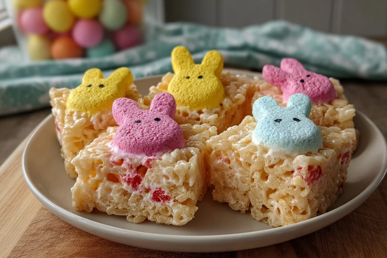peeps rice krispie treats middle