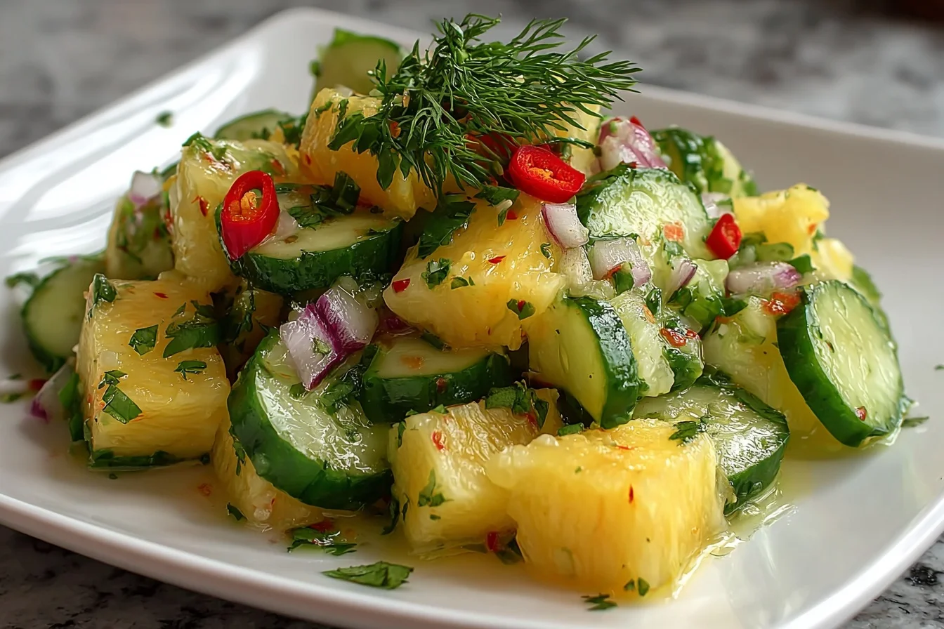 Pineapple Cucumber Salad: 10 Refreshing Ideas 2 pineapple cucumber salad 10 refreshing ideas top