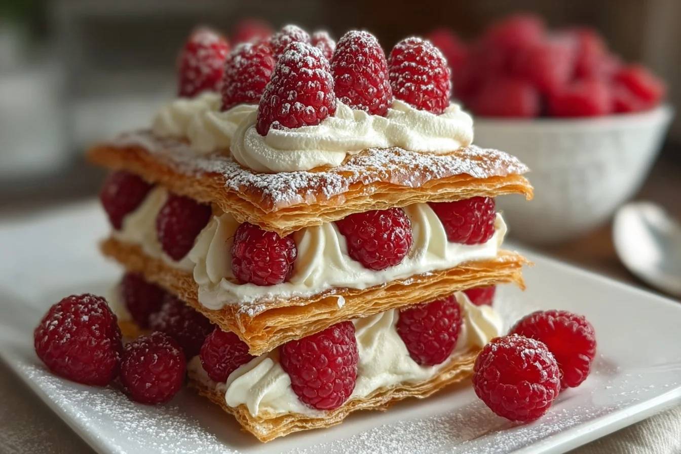 raspberry cream napoleons 7 elegant desserts end
