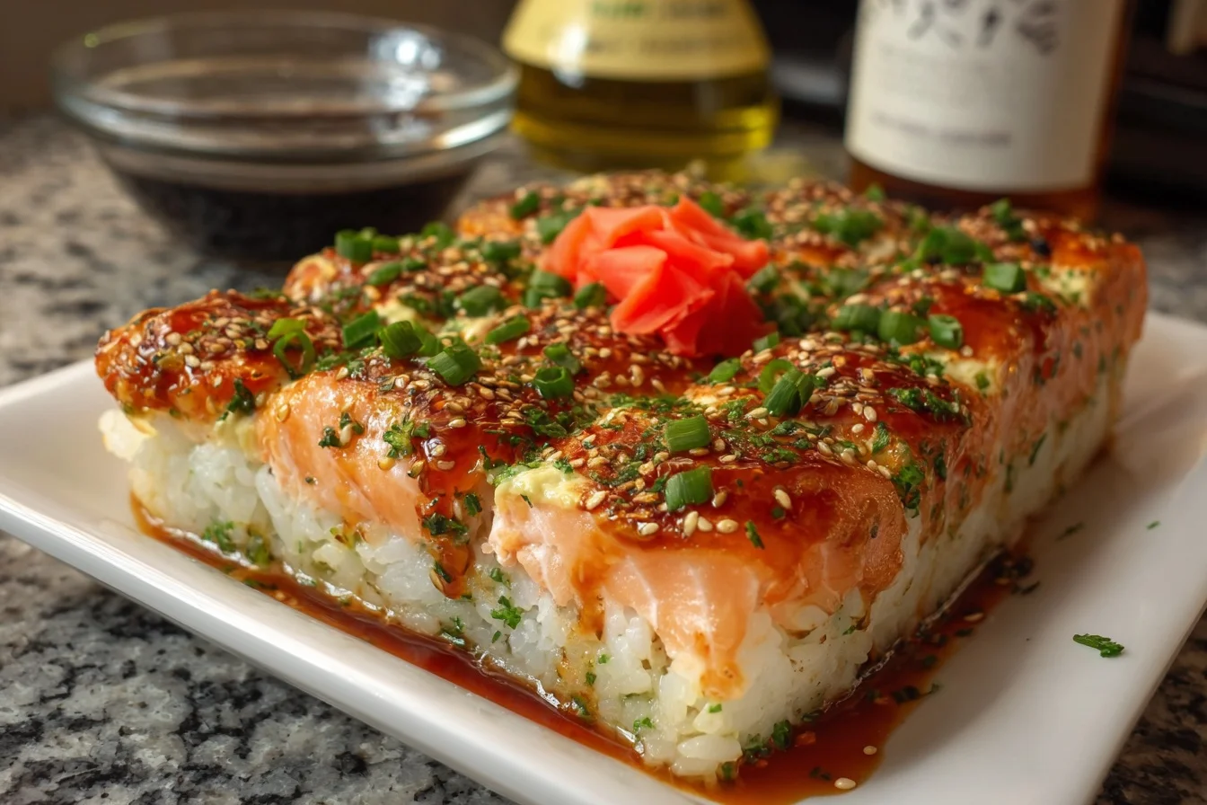 spicy salmon sushi bake 4 must try recipes middle