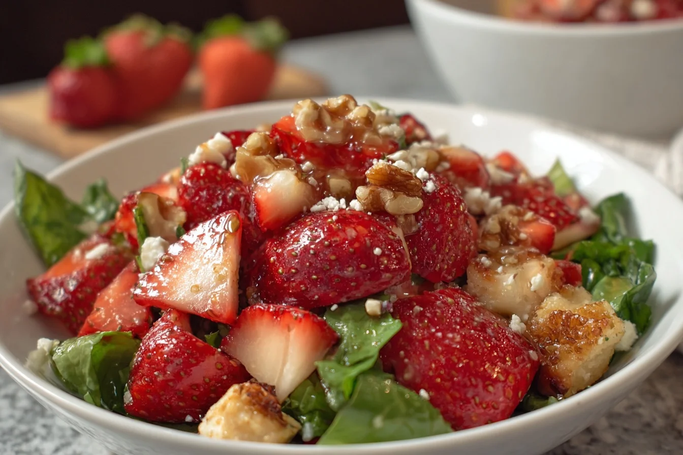 strawberry crack salad end