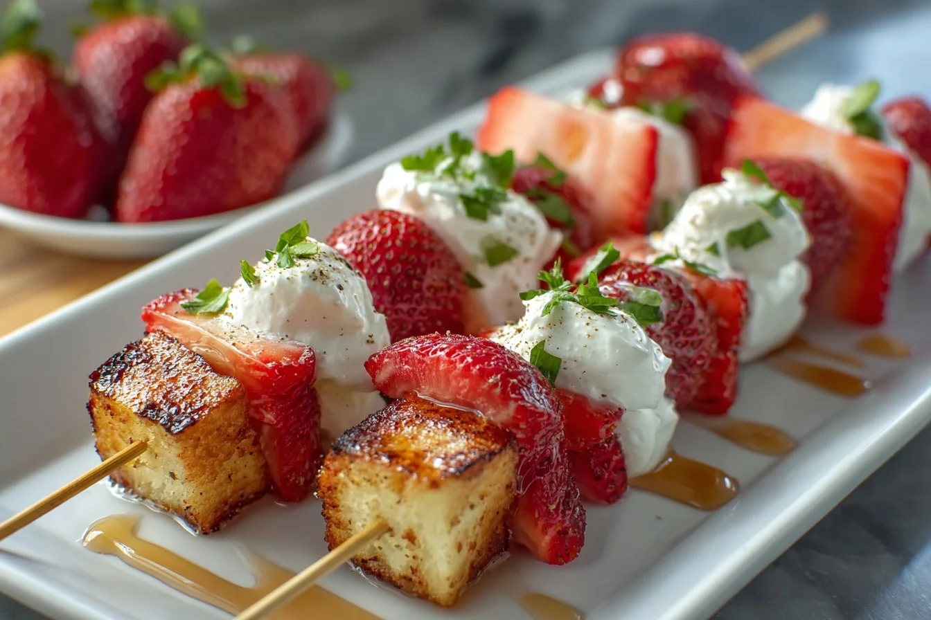 strawberry shortcake kabobs recipe middle