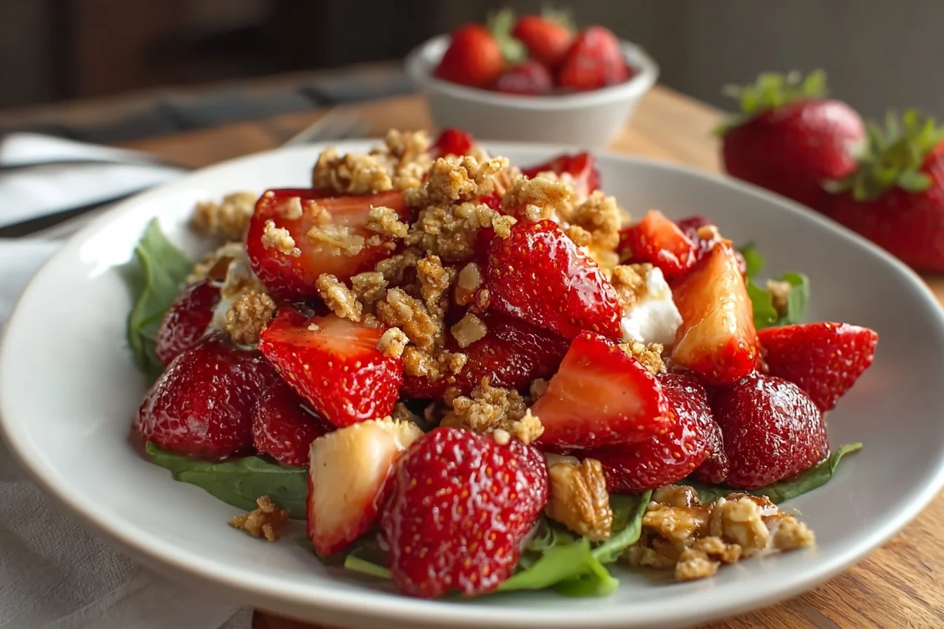 sweet savory strawberry crunch 8 tasty recipes middle