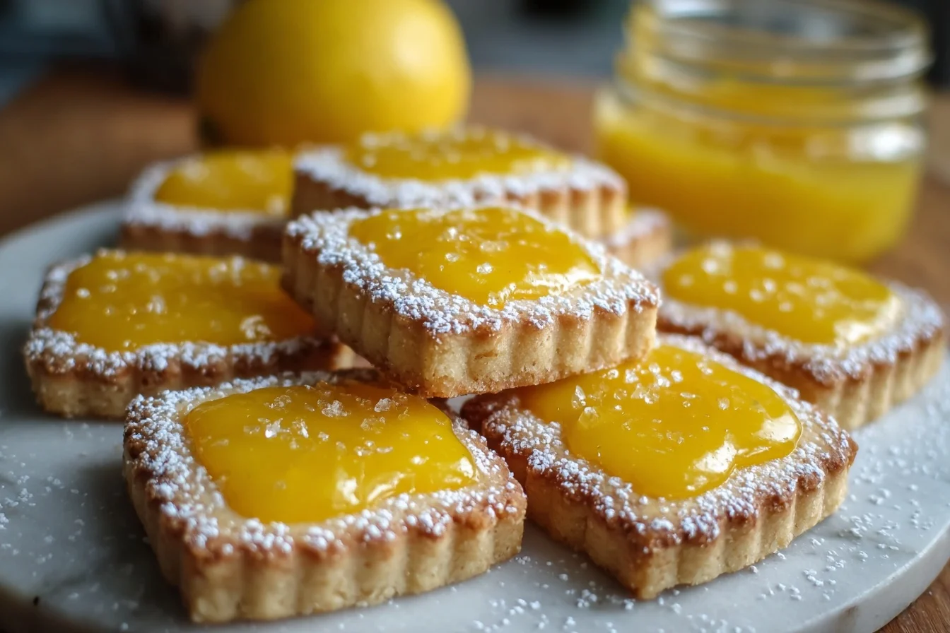 vegan lemon curd shortbread 7 sweet treats middle