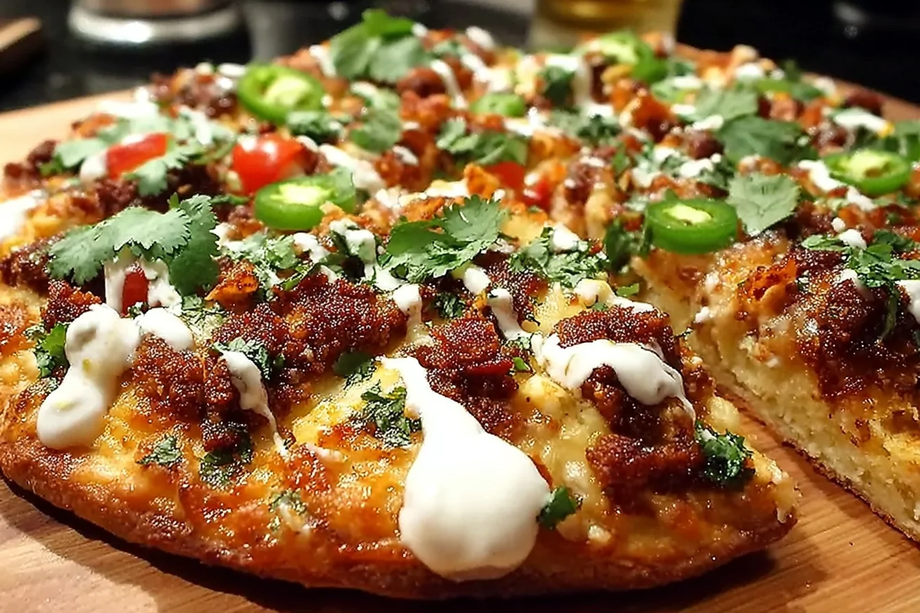 cheesy nacho inspired pizza delight an incredible ultimate recipe end