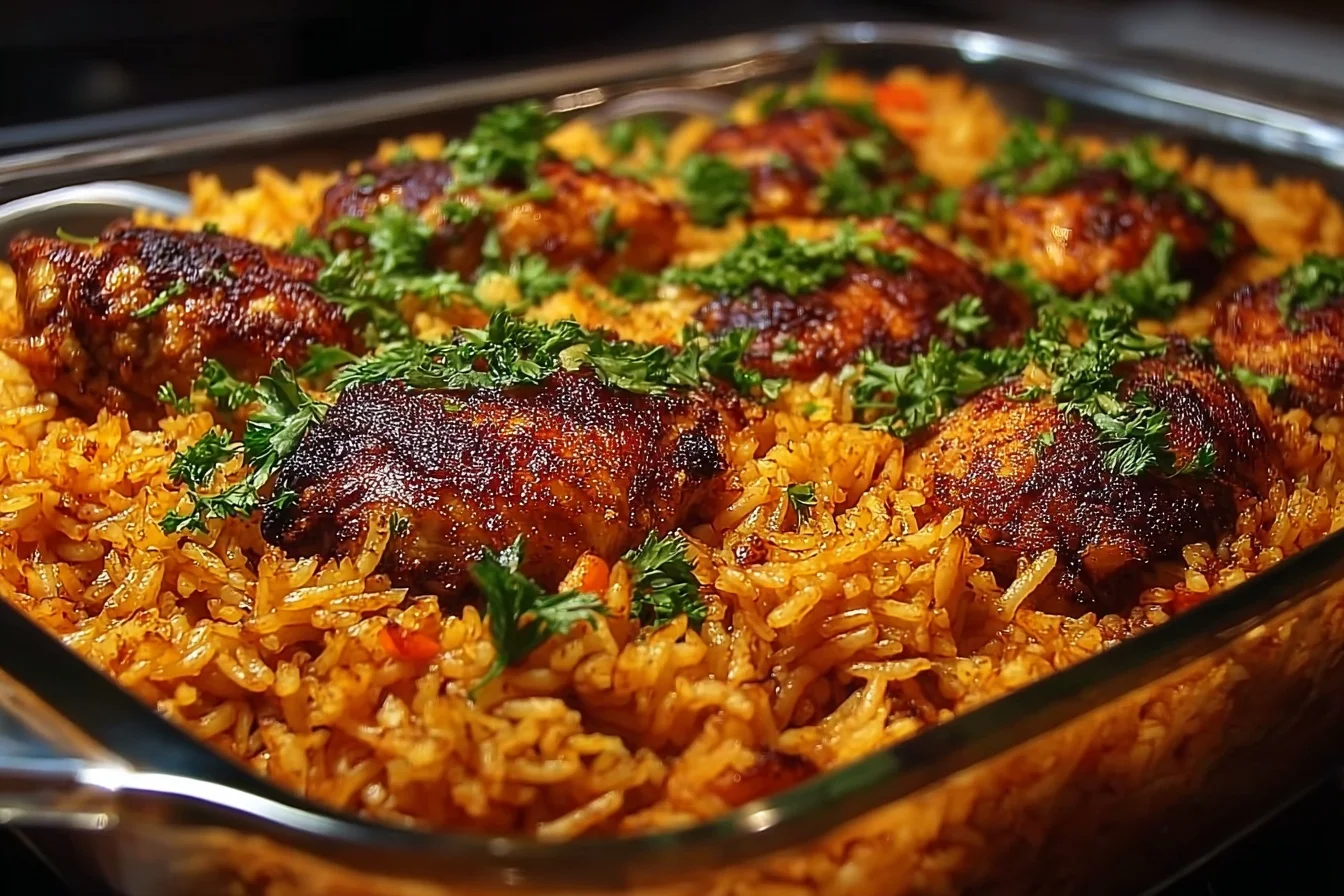 delicious baked jollof rice with roasted chicken an incredible 7 step recipe end