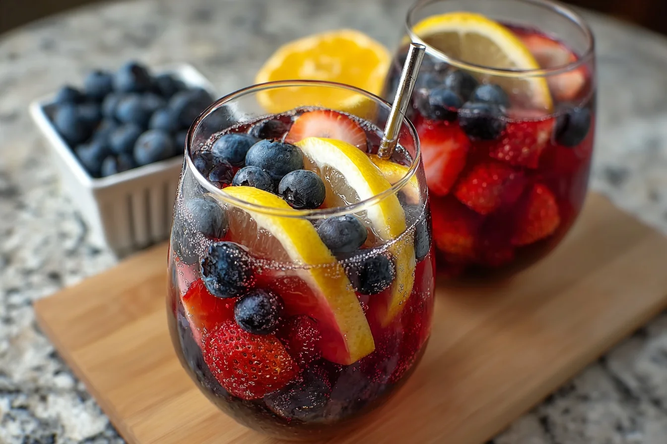 easy blueberry lemon sangria tips 5 middle