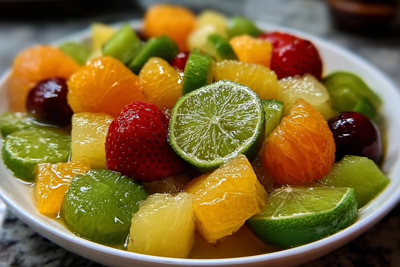 easy honey lime rainbow fruit 5 middle