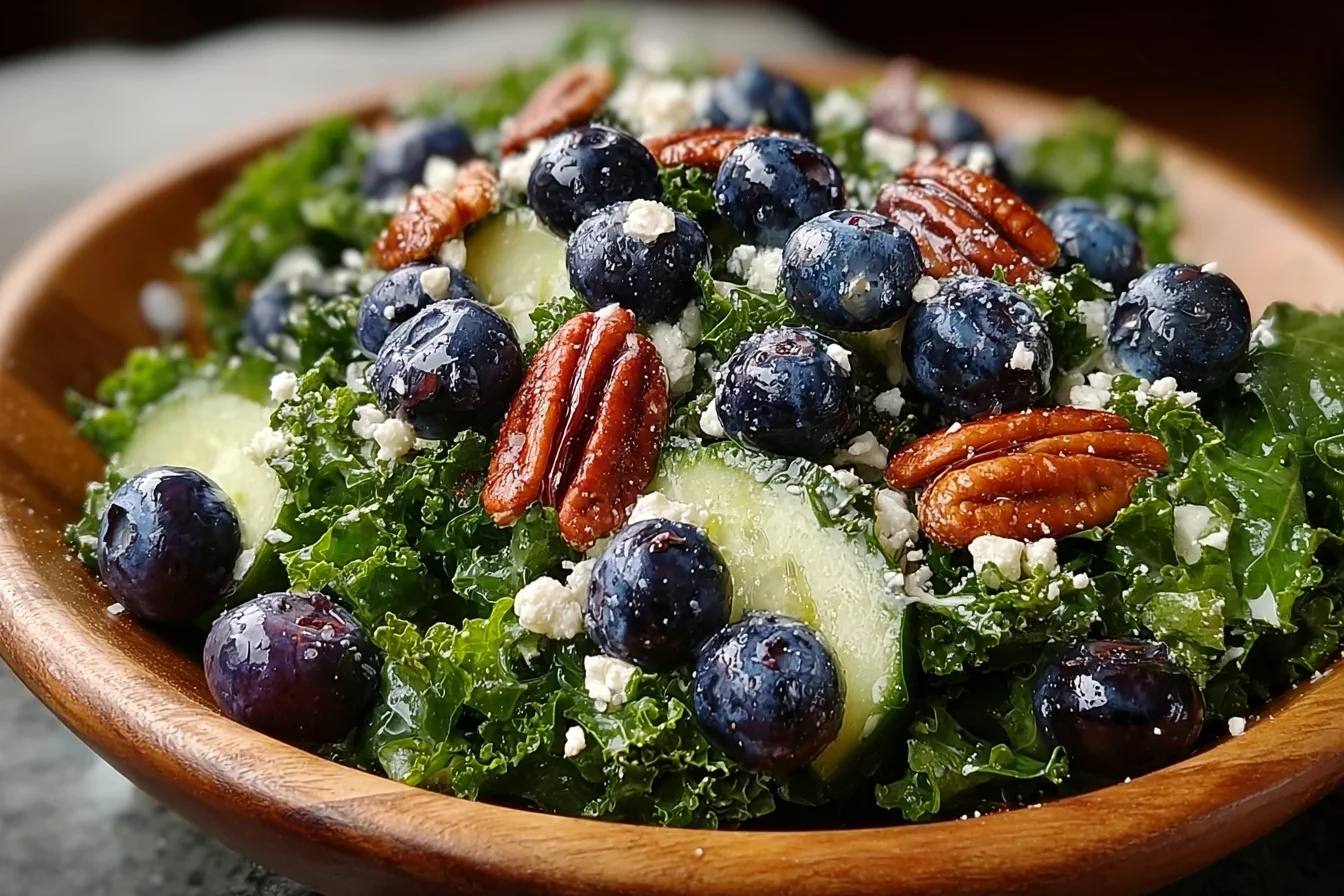 Easy kale blueberry salad 5 4 easy kale blueberry salad 5 end