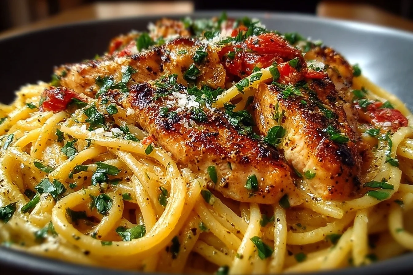 Easy monterey chicken spaghetti 5 4 easy monterey chicken spaghetti 5 end