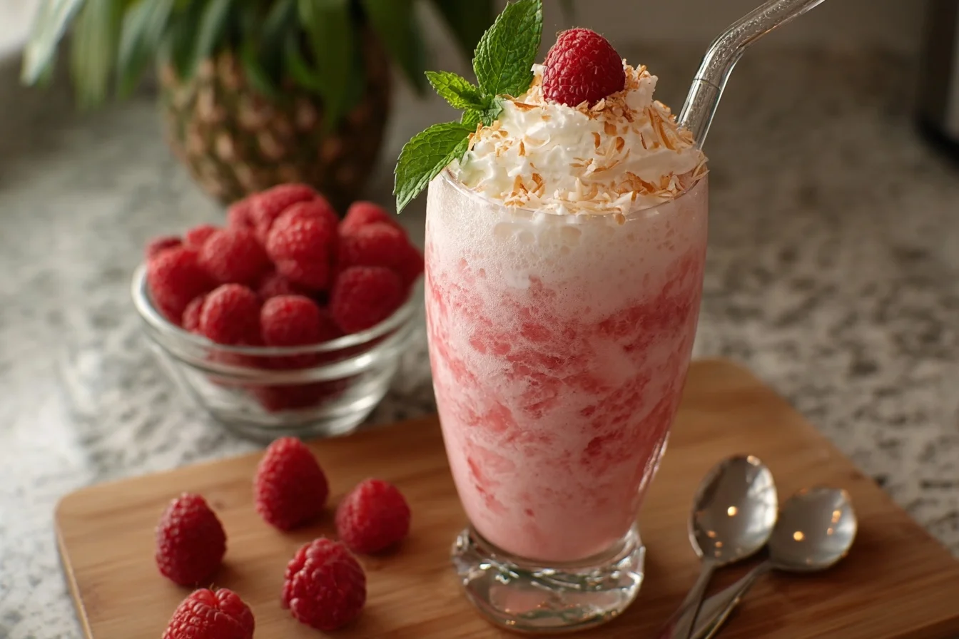 Easy raspberry colada twist steps 5 3 easy raspberry colada twist steps 5 middle 1