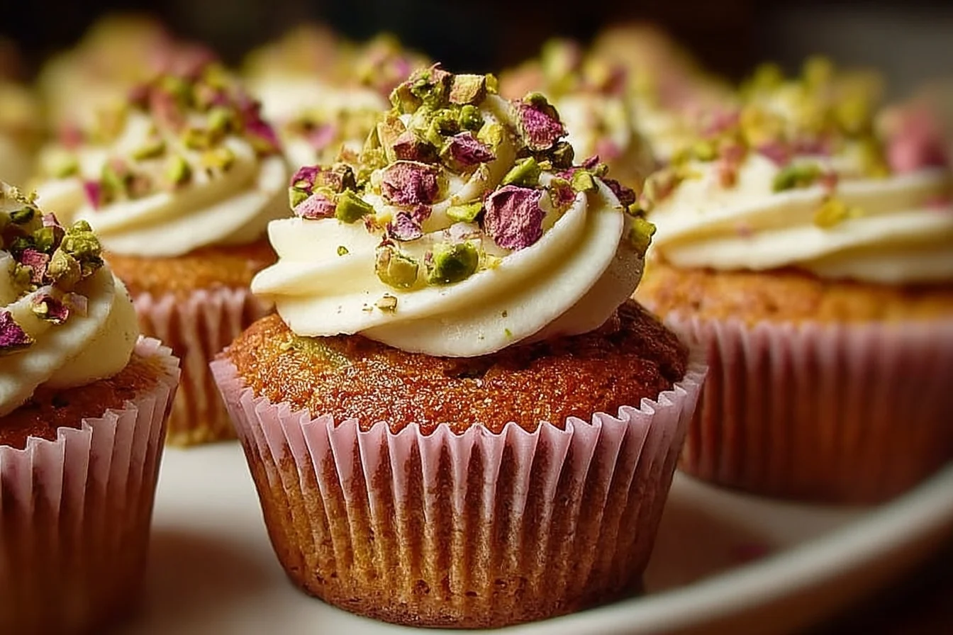 Easy rose pistachio cupcakes 5 4 easy rose pistachio cupcakes 5 end