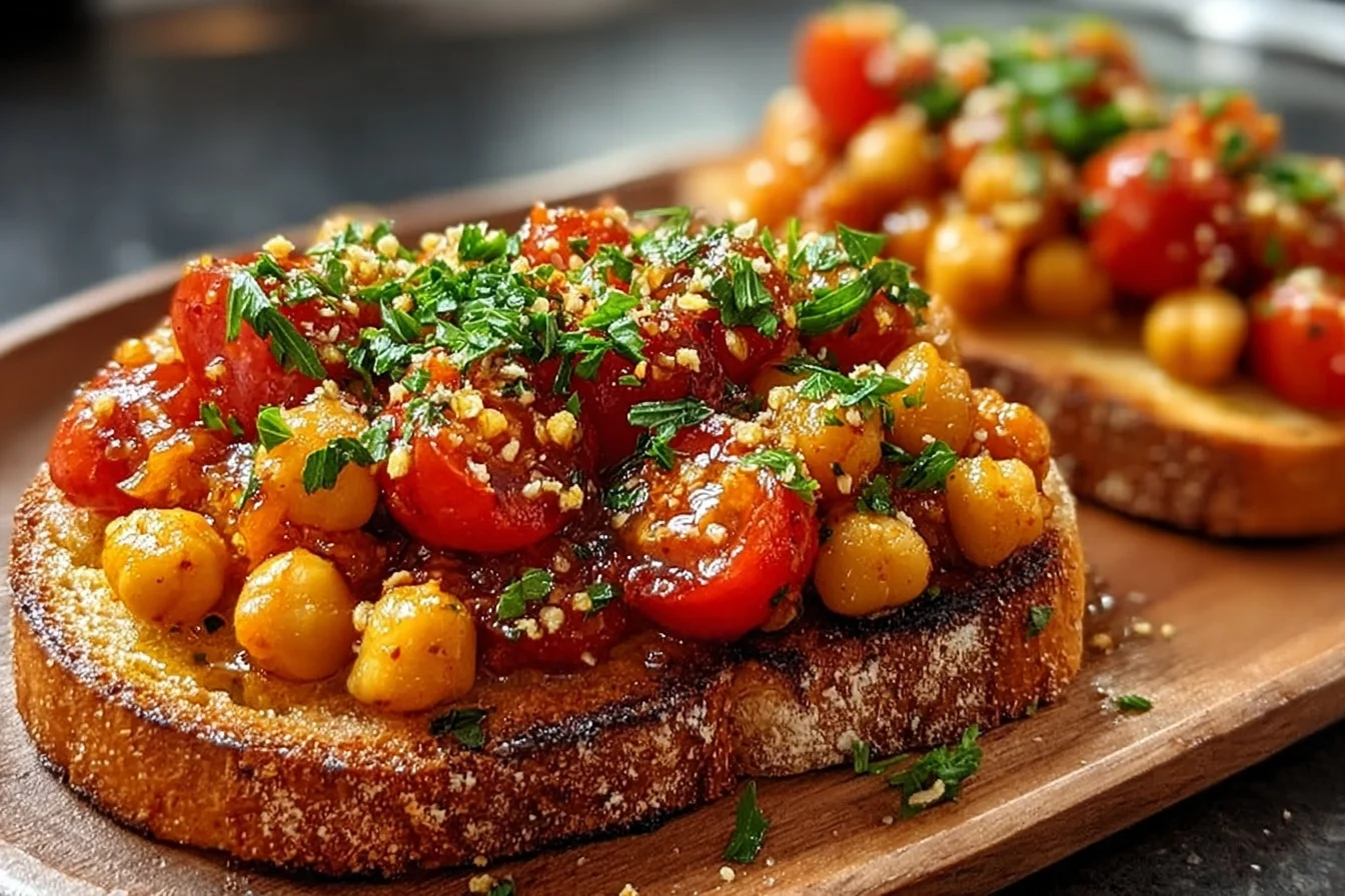 Easy spiced chickpea tomato toast 5 3 easy spiced chickpea tomato toast 5 middle
