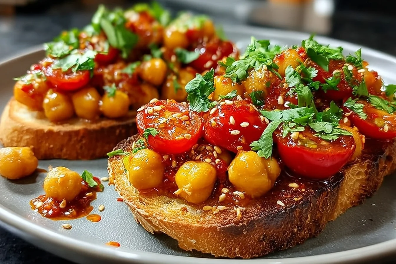Easy spiced chickpea tomato toast 5 2 easy spiced chickpea tomato toast 5 top