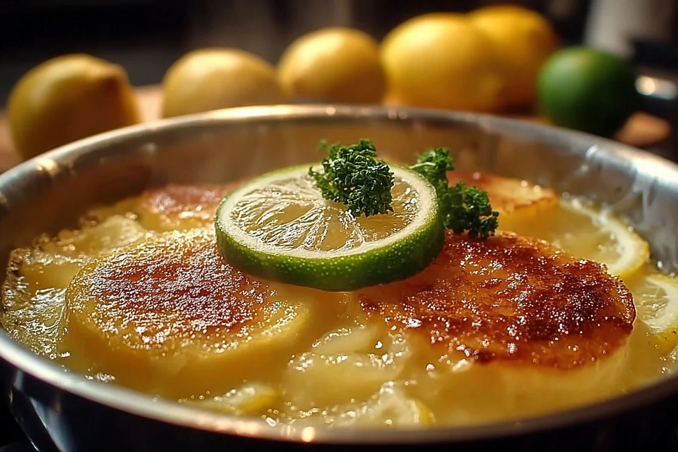 easy zesty self saucing lemon 5 middle